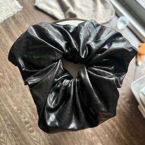 Huge fabulous black scrunchy
